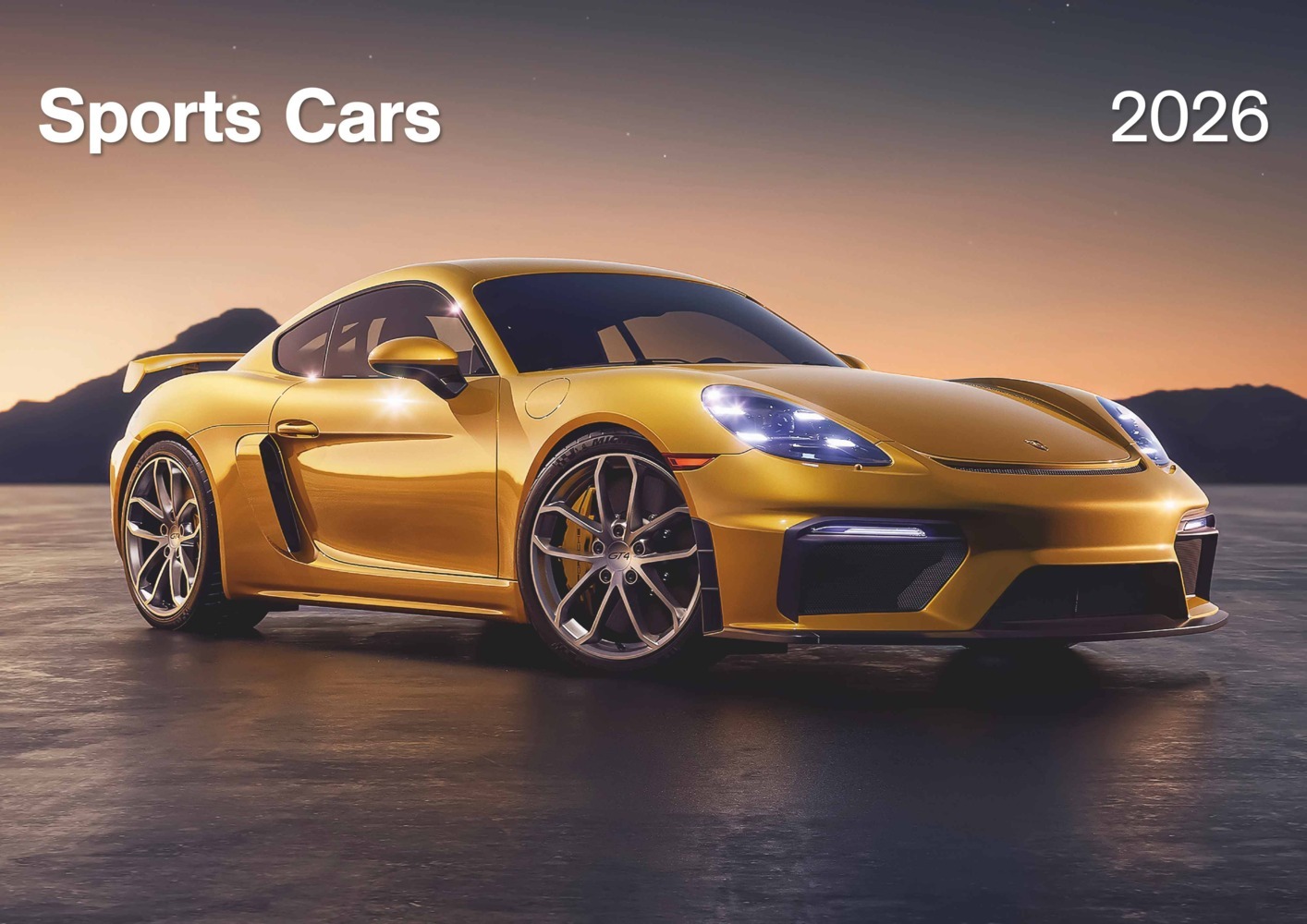 Sports Cars 2026 - Foto-Kalender - Wand-Kalender - 42x29,7 - Autos main product photo