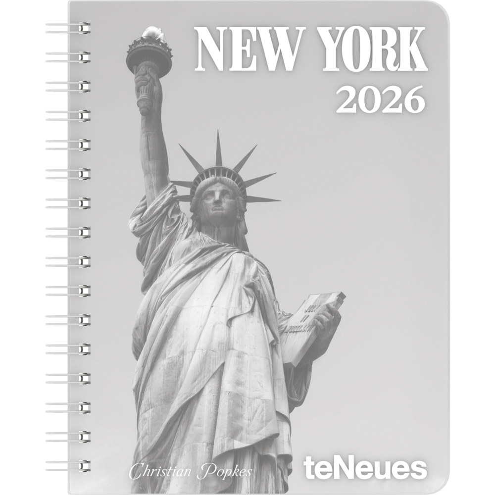 New York 2026 - Diary - Buchkalender - Taschenkalender - 16,5x21,6 main product photo