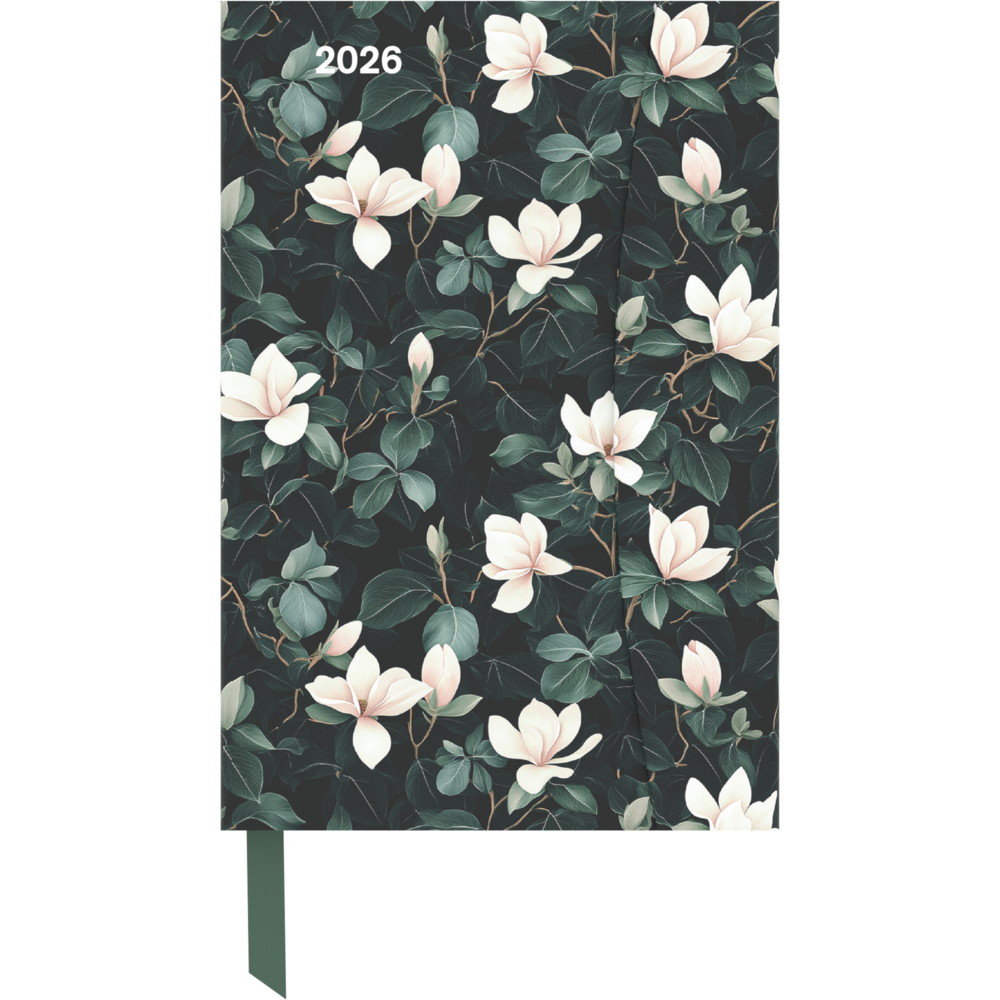 Dark Flowers 2026 - Diary - Buchkalender - Taschenkalender - 10x15 main product photo