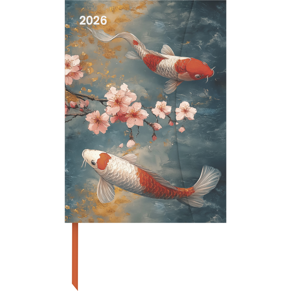 Japanese Papers 2026 - Diary - Buchkalender - Taschenkalender - 16x22 main product photo
