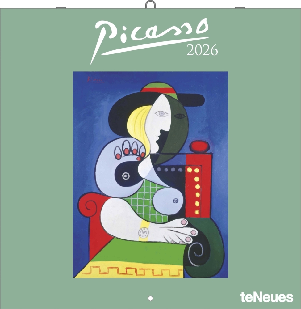 Picasso 2026 - Wand-Kalender - Broschüren-Kalender - 30x30 - 30x60 geöffnet - Kunst-Kalender main product photo