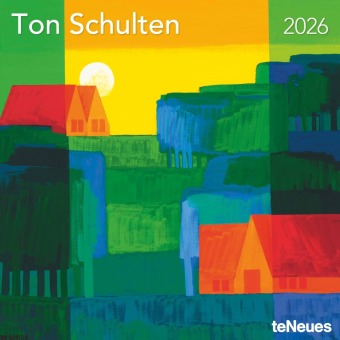 Ton Schulten 2026 - Wand-Kalender - Broschüren-Kalender - 30x30 - 30x60 geöffnet - Kunst-Kalender
