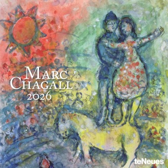 Marc Chagall 2026 - Wand-Kalender - Broschüren-Kalender - 30x30 - 30x60 geöffnet - Kunst-Kalender