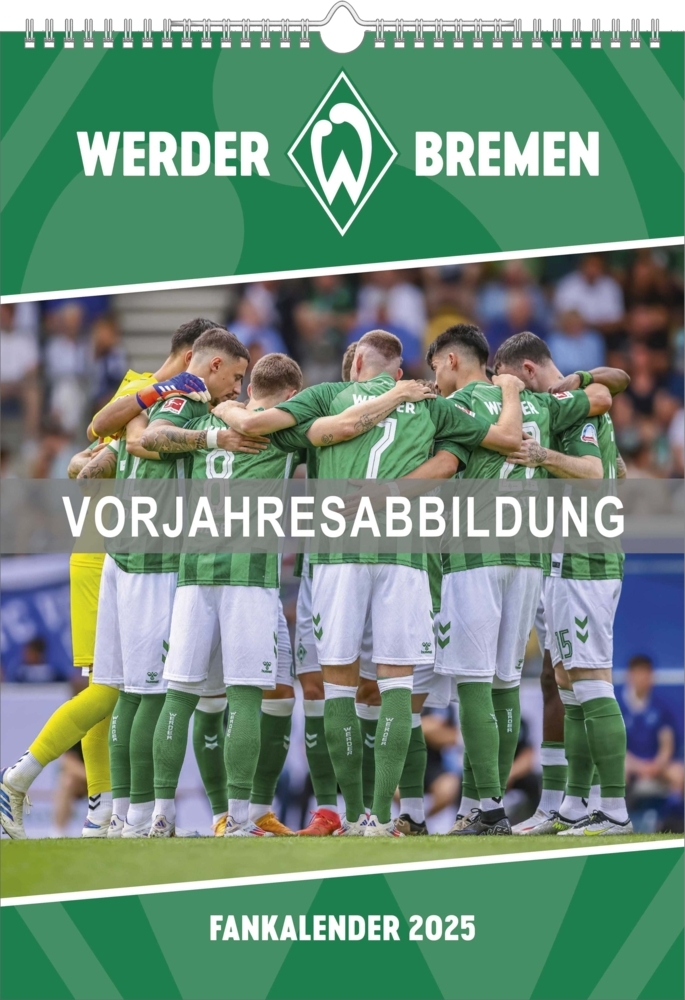 Werder Bremen 2026 - A3-Kalender - Fußball-Kalender - Fan-Kalender - 29,7x42 - Sport main product photo