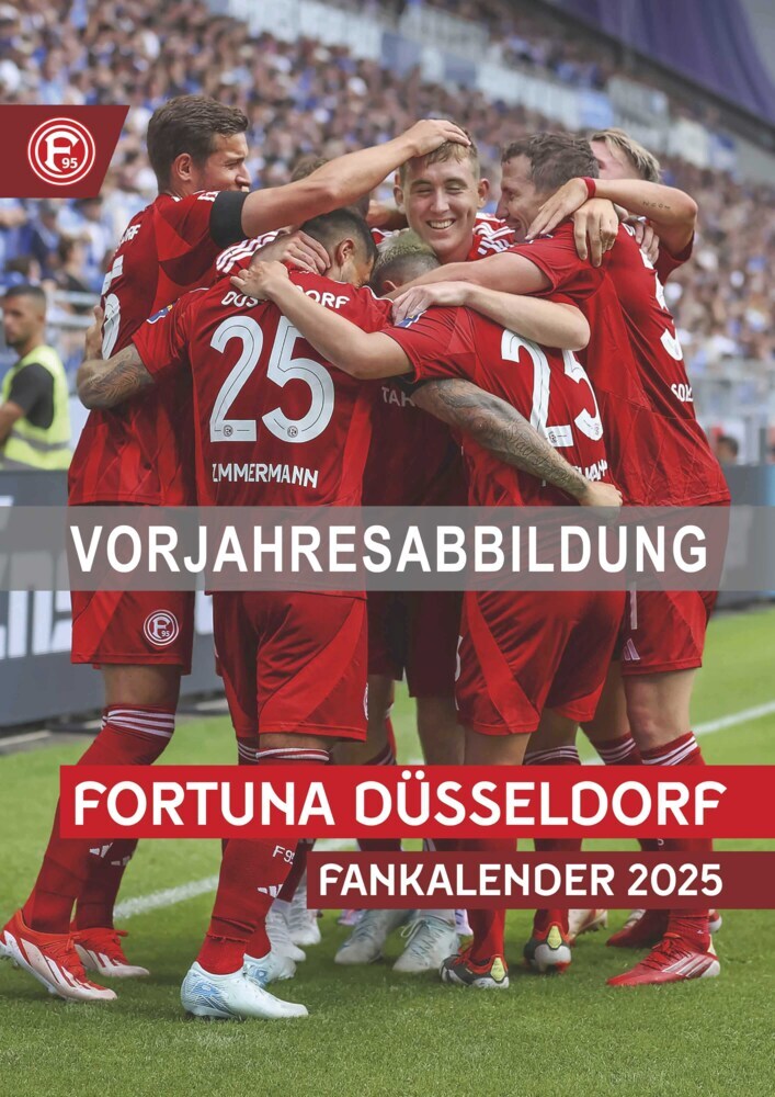 Fortuna Düsseldorf 2026 A3-Kalender - Fan-Kalender Fußball-Kalender - 29,7x42 - Sport main product photo