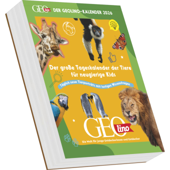 Der große Tageskalender der Tiere für neugierige Kids