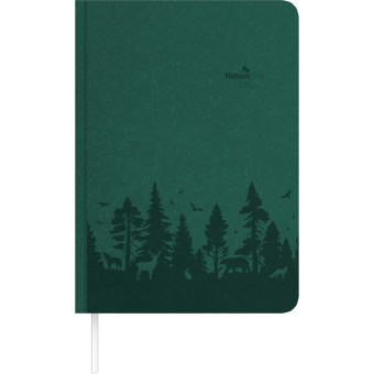 Buchkalender Nature Line Forest 2026 - Taschen-Kalender A5 - 1 Tag 1 Seite - 416 Seiten - Umwelt-Kalender - mit Hardcover - Alpha Edition