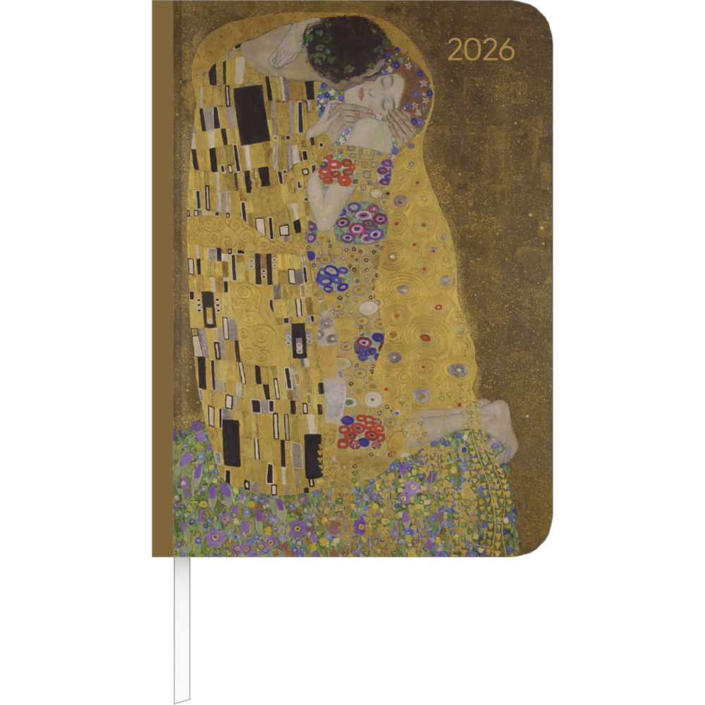 Lady Journal Klimt 2026 - Taschenkalender A6 (10,7x15,2 cm) - Weekly - 192 Seiten - Notiz-Buch - Termin-Planer - Alpha Edition main product photo