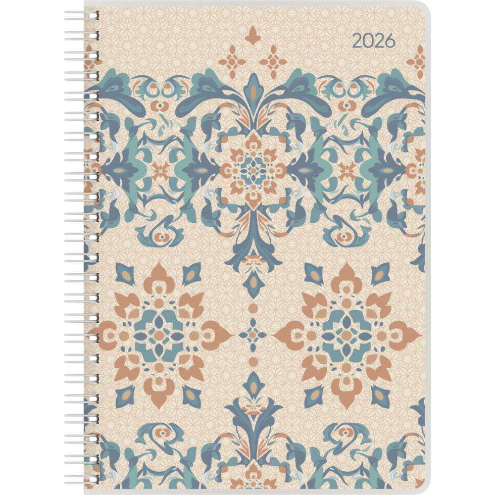 Ladytimer Ringbuch Oriental 2026 - Taschen-Kalender A5 (15x21 cm) - Schüler-Kalender - Weekly - Ringbindung - 128 Seiten - Alpha Edition main product photo