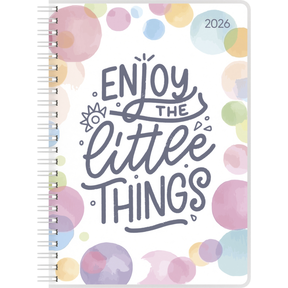 Ladytimer Ringbuch Little Things 2026 - Taschen-Kalender A5 (15x21 cm) - Schüler-Kalender - Weekly - Ringbindung - 128 Seiten - Alpha Edition main product photo