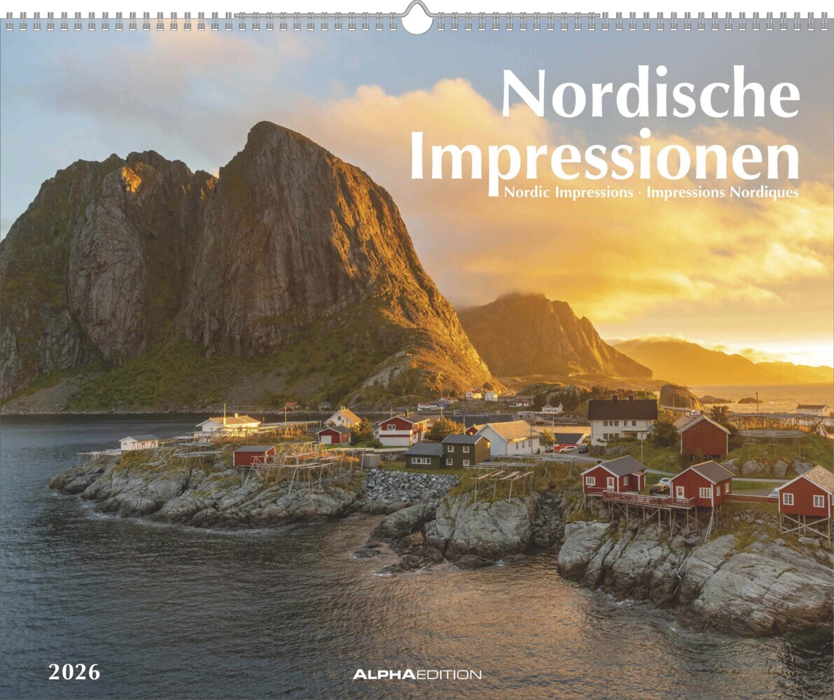 ALPHA EDITION - Nordische Impressionen 2026 - 52 x 42,5 cm main product photo