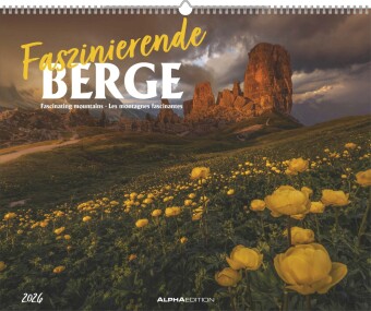 ALPHA EDITION - Faszinierende Berge 2026 - 52 x 42,5 cm