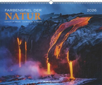 ALPHA EDITION - Farbenspiel der Natur 2026 - 52 x 42,5 cm