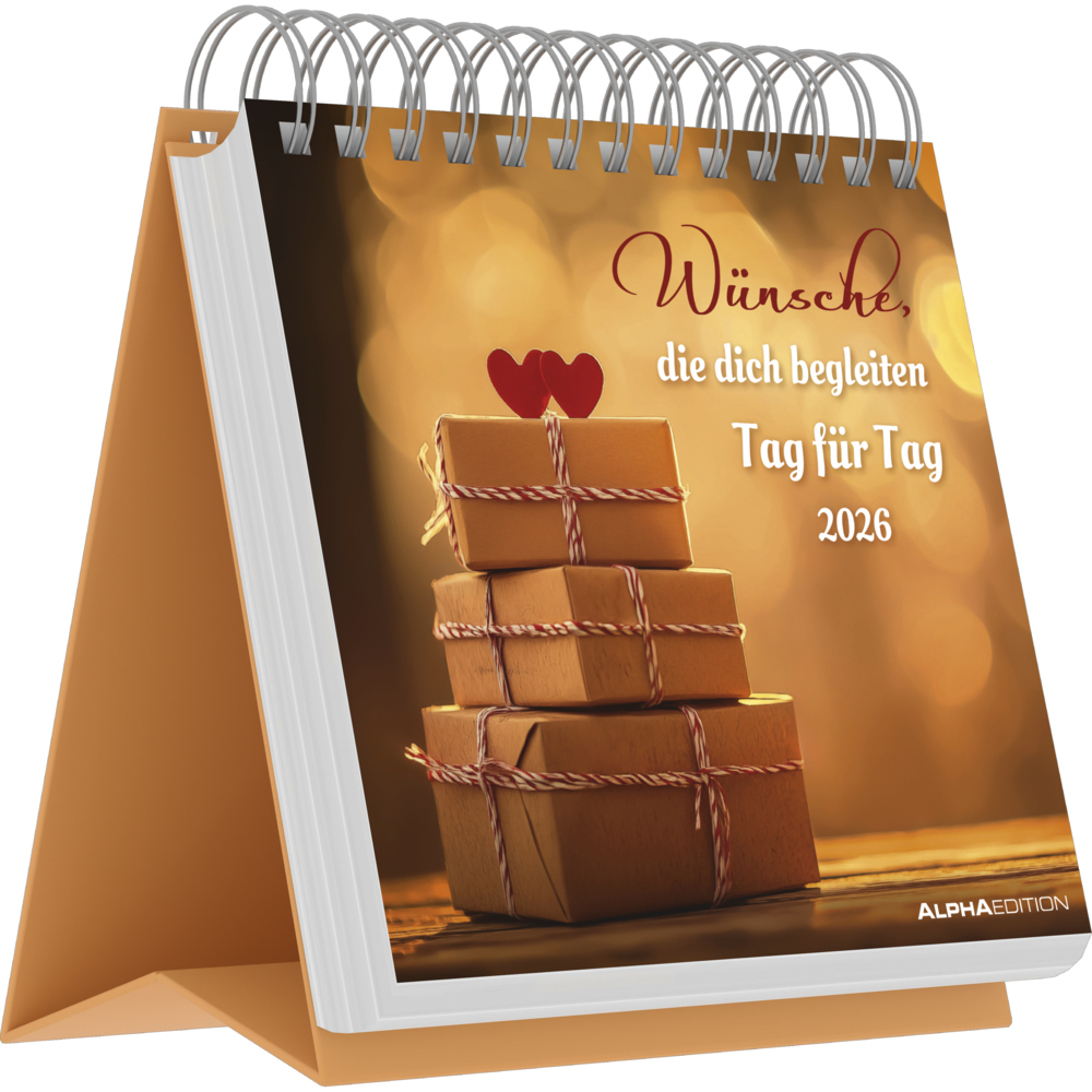 Wünsche, die dich begleiten - Tag für Tag - Postkartenkalender mit 53 Lebensweisheiten main product photo