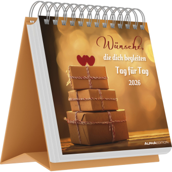 Wünsche, die dich begleiten - Tag für Tag - Postkartenkalender mit 53 Lebensweisheiten