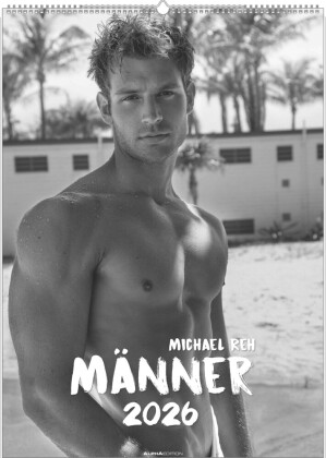 Männer - Wandkalender mit 12 Fotografien im Format 50 x 70