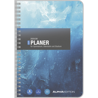 Gymnasialplaner blau