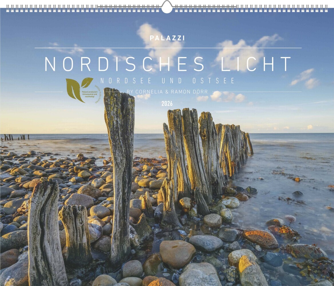 Nordisches Licht 2026 - Bild-Kalender - Poster-Kalender - 60x50 main product photo