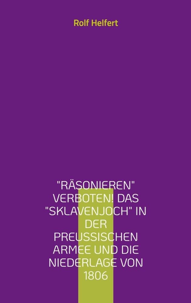 "Räsonieren" verboten! main product photo