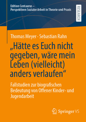 'Hätte es Euch nicht gegeben, wäre mein Leben (vielleicht) anders verlaufen'