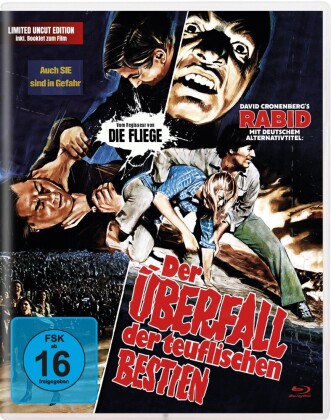 David Cronenberg's Rabid, 2 Blu-ray + 1 DVD (Cover B, uncut)