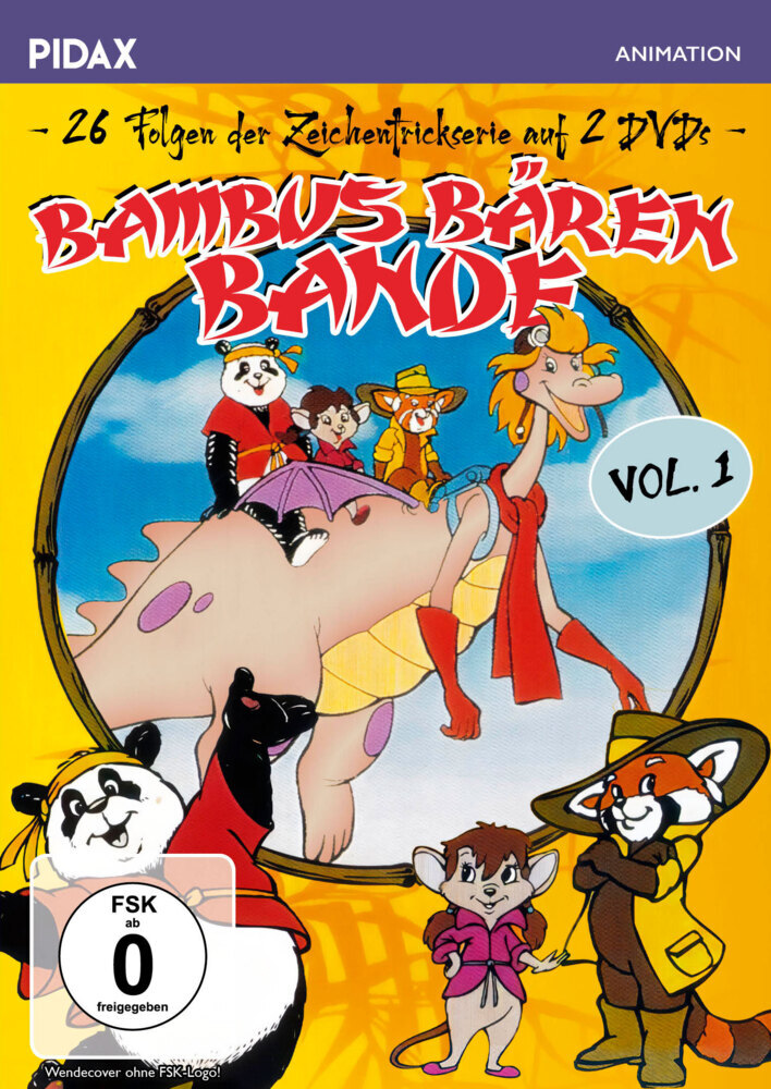 Bambus-Bären-Bande. Vol.1, 2 DVD main product photo