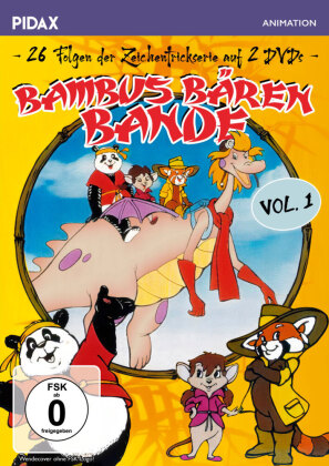 Bambus-Bären-Bande. Vol.1, 2 DVD