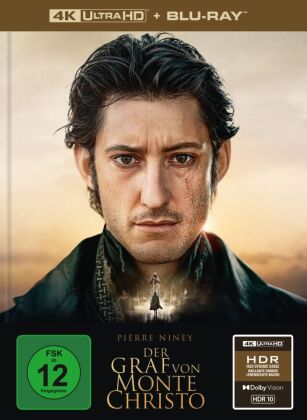 Der Graf von Monte Christo, 1 4K UHD-Blu-ray + 1 Blu-ray (Limited Collector's Edition im Mediabook)