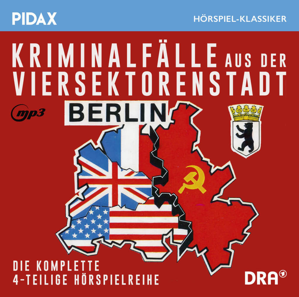 Kriminalfälle aus der Viersektorenstadt, 1 Audio-CD main product photo