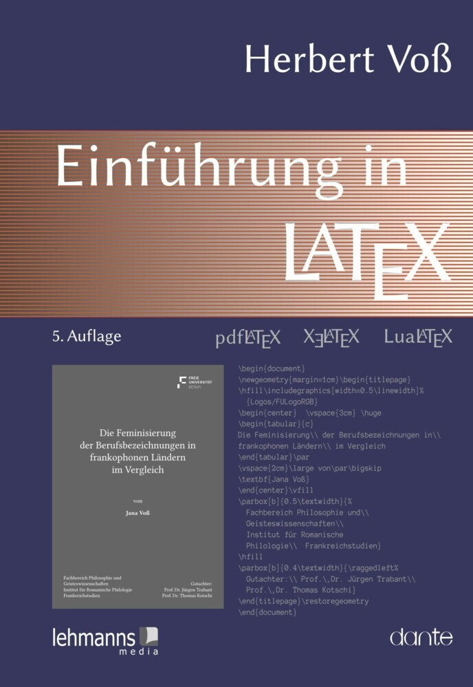 Einführung in LaTeX main product photo