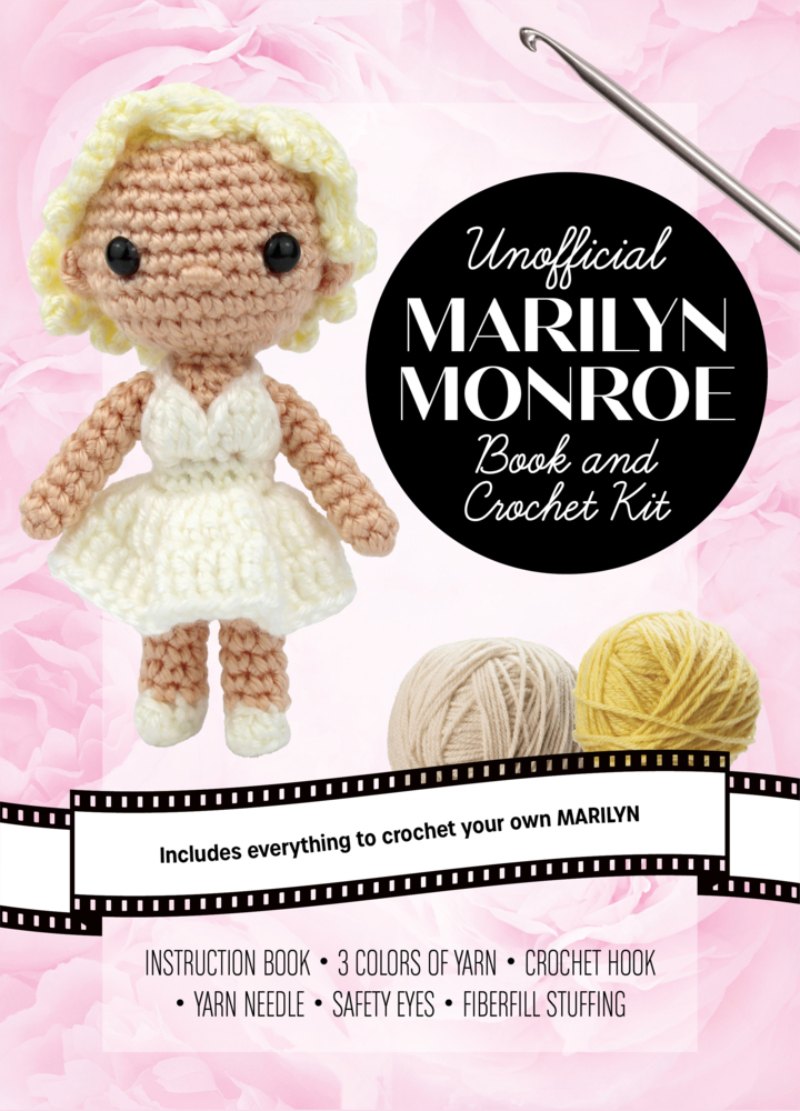 Unofficial Marilyn Monroe Book and Crochet Kit main product photo