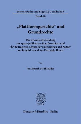 "Plattformgerichte" und Grundrechte