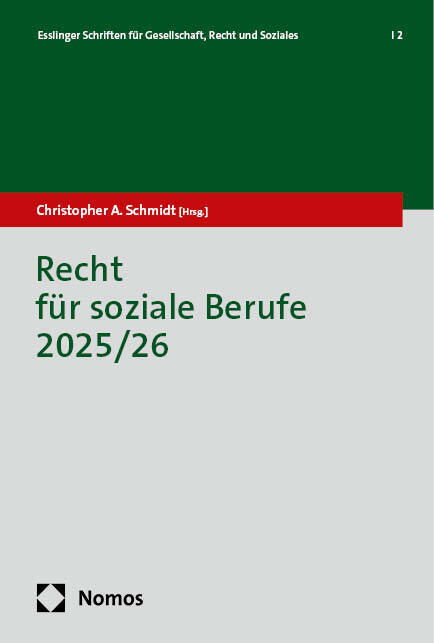 Recht für soziale Berufe 2025/26 main product photo