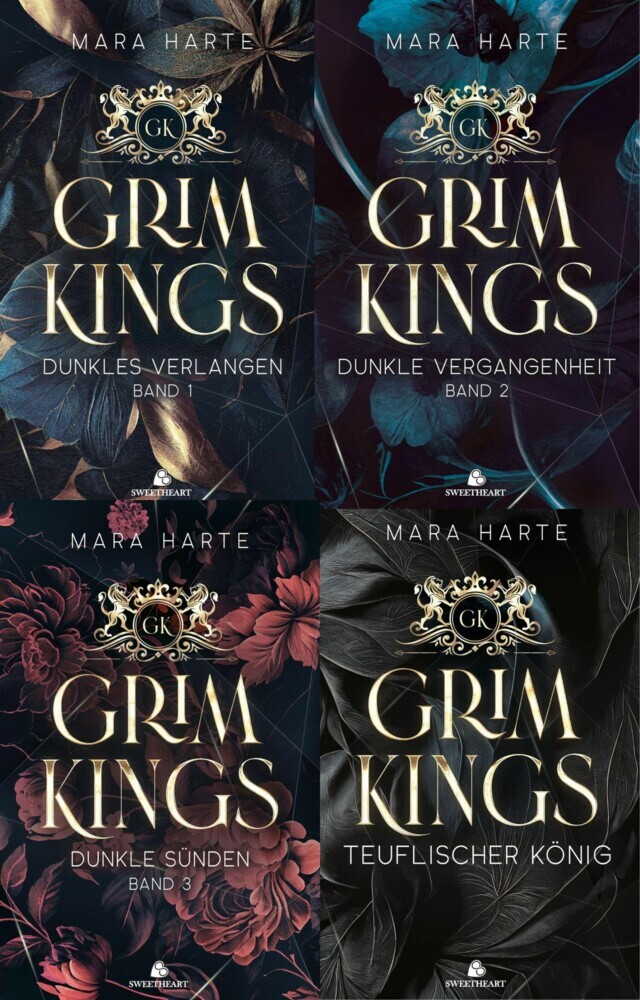 Grim-Kings-Mafia-Romance-Sammelband: Dunkle Könige, Dunkle Vergangenheit, Dunkle Sünden, Teuflischer König main product photo
