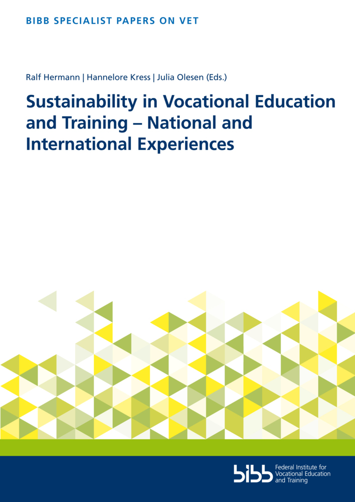 Sustainability in Vocational Education and Training - National and International Experiences main product photo