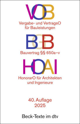 VOB / BGB  / HOAI