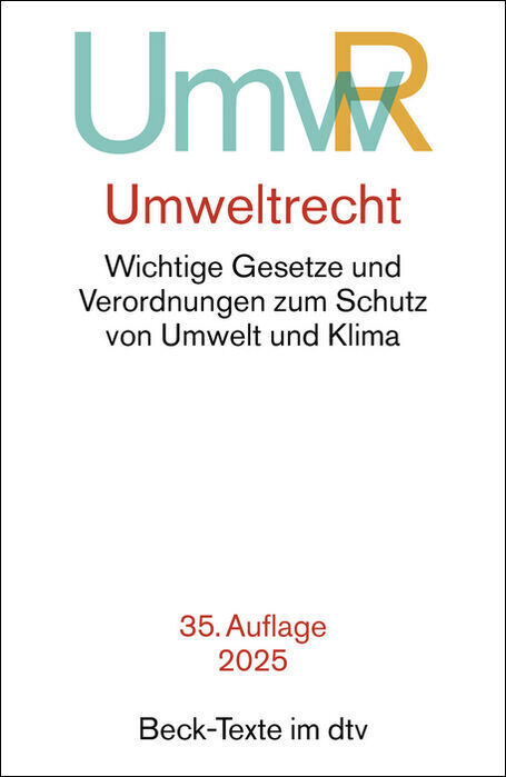 Umweltrecht main product photo