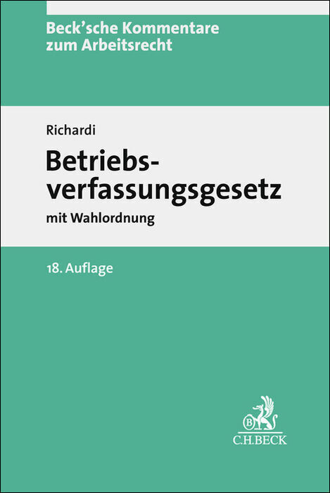 Betriebsverfassungsgesetz. BetrVG main product photo