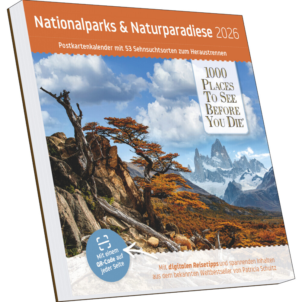Nationalparks und Naturparadiese Postkartenkalender main product photo