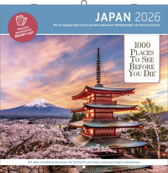 Japan - Broschürenkalender im Format 30 x 30