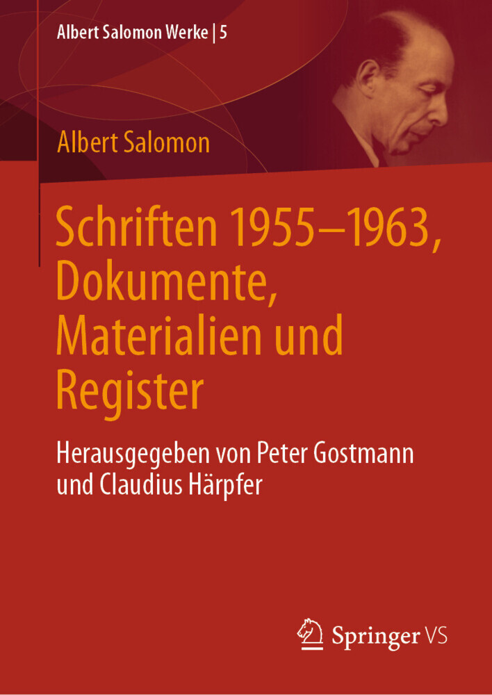Schriften 1955-1963, Dokumente, Materialien und Register main product photo
