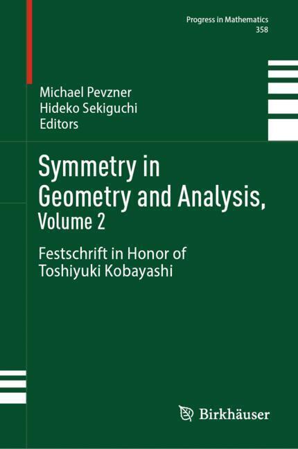 Symmetry in Geometry and Analysis, Volume 2 main product photo