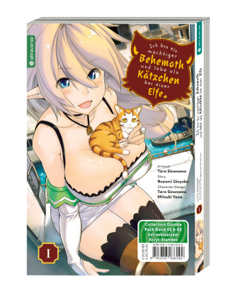 Ich bin ein mächtiger Behemoth und lebe als Kätzchen bei einer Elfe Double Pack 01 & 02 mit Acryl-Standee, m. 1 Beilage