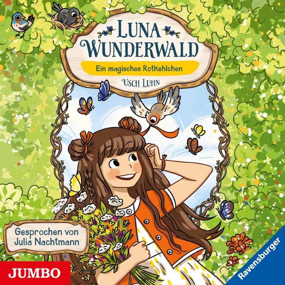 Luna Wunderwald (4.) Ein magisches Rotkehlchen, 1 Audio-CD main product photo