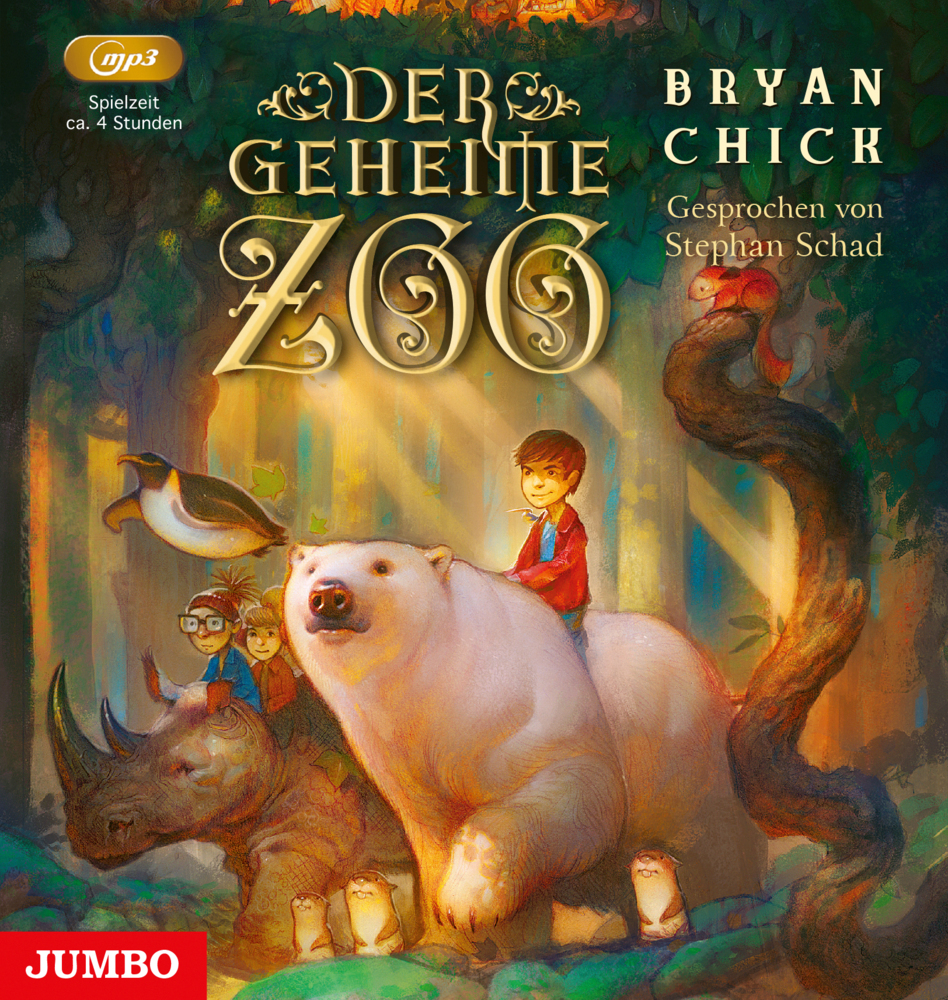 Der geheime Zoo, 3 Audio-CD main product photo