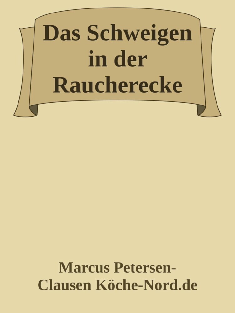 Das Schweigen in der Raucherecke main product photo