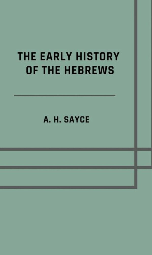 The early history of the Hebrews main product photo