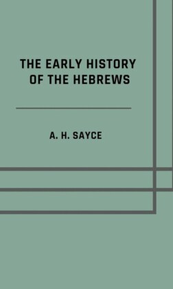 The early history of the Hebrews