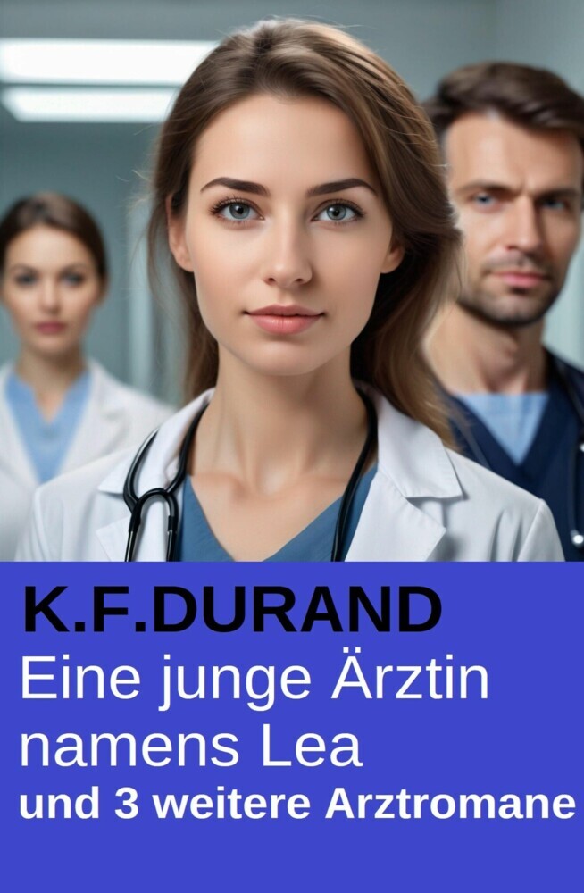 Eine junge Ärztin namens Lea und 3 weitere Arztromane main product photo