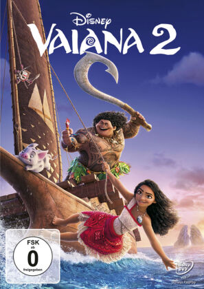 Vaiana 2, 1 DVD